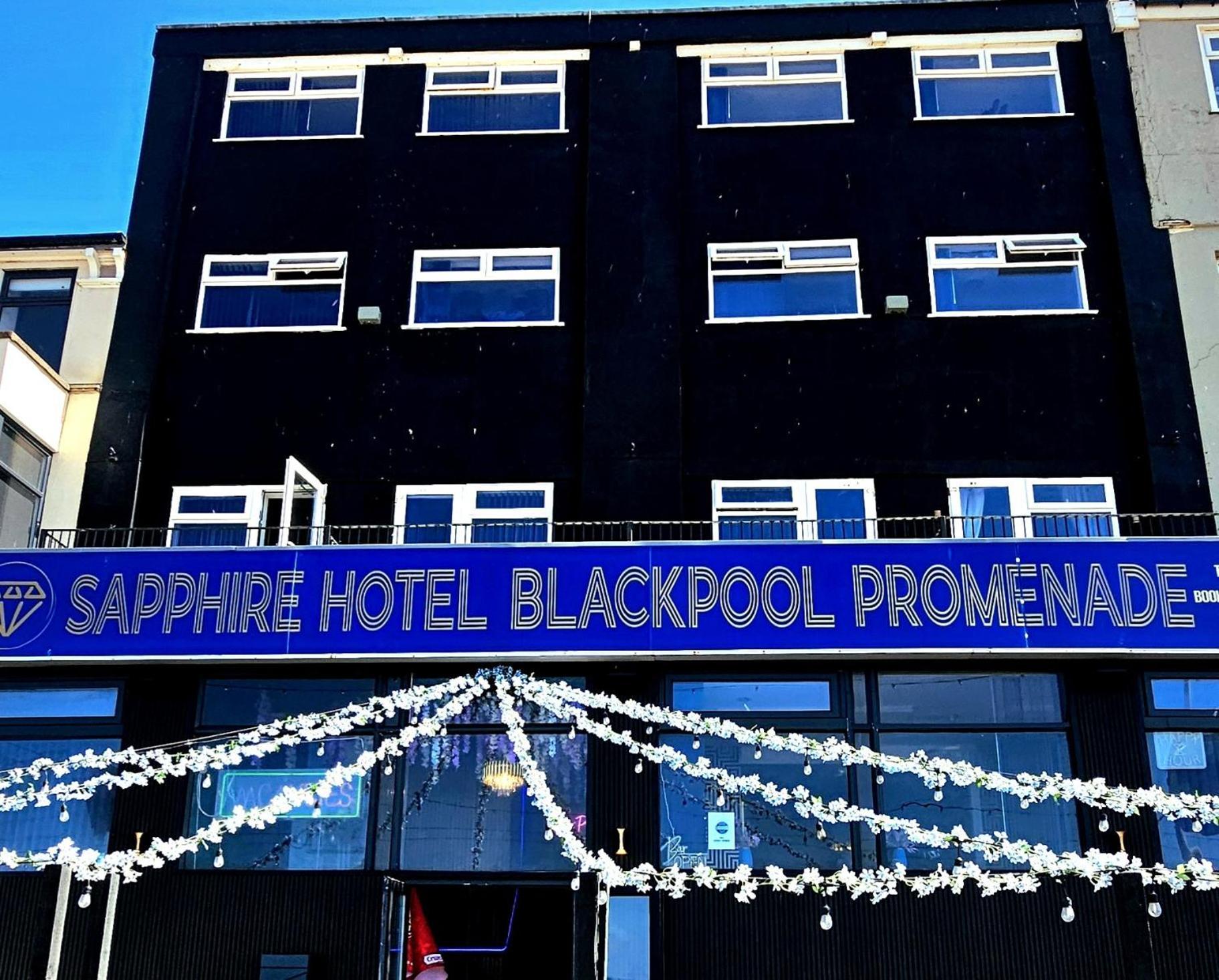 Sapphire Hotel Blackpool Promenade Buitenkant foto